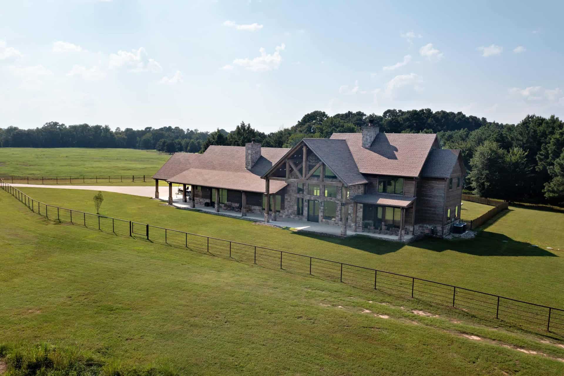 Drone photo in Winona TX